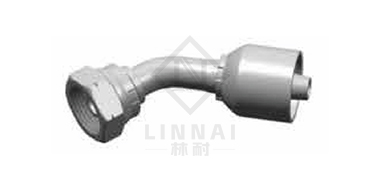 45° British tube internal thread 60° external conical surface
