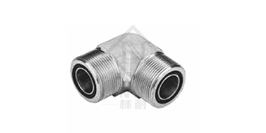 90° metric external thread O-ring flat seal
