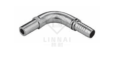 90° metric DIN2353 card sleeve straight pipe
