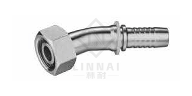 45° metric internal thread 24° conical belt O-ring light series
