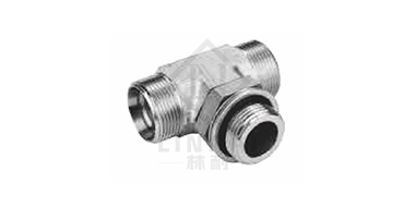 British tube thread adjustable O-ring seal column end branch tee
