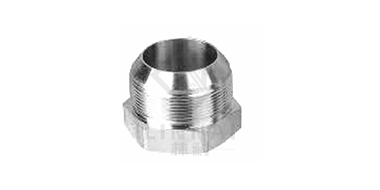 Metric external thread 74° outer cone plug
