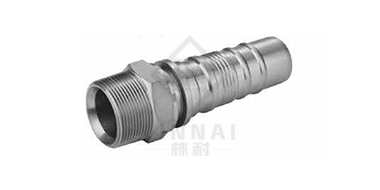 Cloth cone tube external thread
