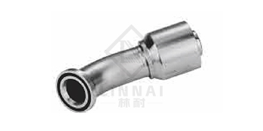 45° SAE-Flange 3000 PSI
