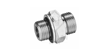 End of tube threaded O-ring sealing column
