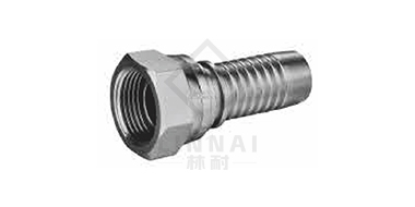 British tube inner thread 60° outer cone double hexagon
