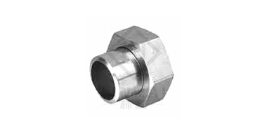 Welded tube/metric internal thread O-ring plane seal
