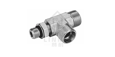 American thread adjustable O-ring sealing column end main support tee
