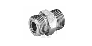 Etric external thread O-ring flat seal
