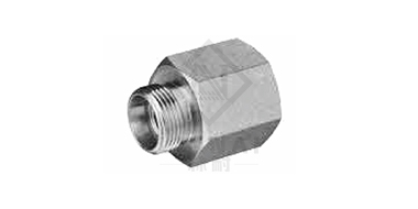 Copper pad sealed pipe pressure gauge joint
