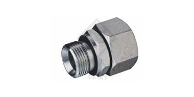 British tube threaded rubber gad sealing column end 
 /Metric internal thread 24° cone O-ring seal
