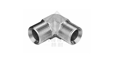 90° bent English pipe external thread 60° inner cone
