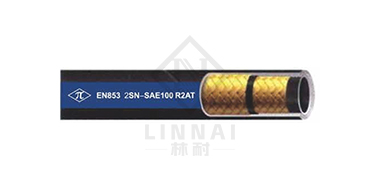 Two-layer steel wire braided hose
