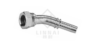 45° British tube internal thread 60° external conical surface

