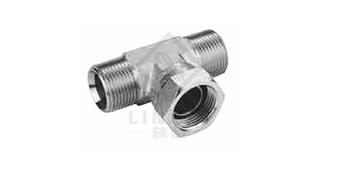 British tube external thread 60° inner cone/British tube internal thread 60° outer cone tee
