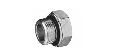 The metricon external thread light series plug head ISO 6149-3
