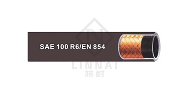 A layer of fabric woven hose
