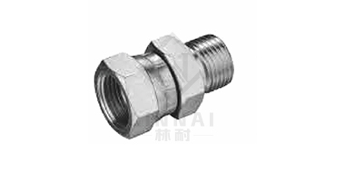 British tube external thread 60° inner cone or hexagonal end face combined seal 
 /British tube inner thread 60° inner cone
