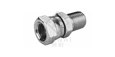 Cloth cone tube external thread/English tube internal thread 60° outer cone
