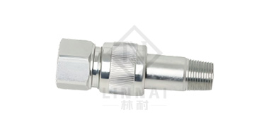 YJ thread locked type hydraulic quick coupling(steel)