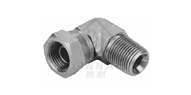 90° bent cloth cone tube external thread/American NPSM internal thread 60° outer cone
