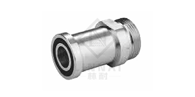 Metric threaded sleeve/light series flange ISO 6162-1
