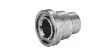 Light series flange ISO 6162-1/welded tube
