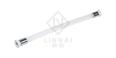 Fluorine-sprayed reinforced hose