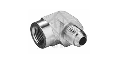 90° bending JIC external thread 74° outer cone/cloth cone tube internal thread
