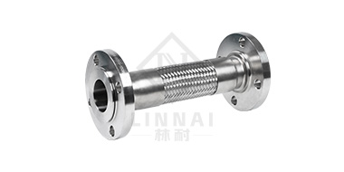 Flange metal hose
