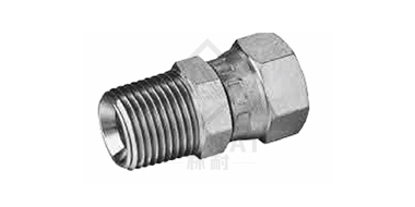 Cloth cone outer thread/JIC inner thread 74° inner cone
