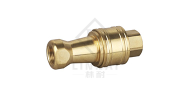 KZD-B connect with one hand quick disconnect coupling (brass)