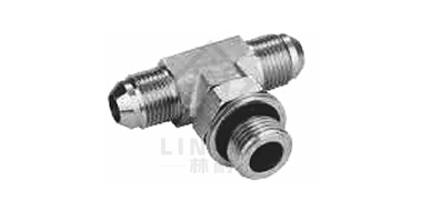 JIC external thread 74° external cone 
 /British tube external thread O-ring branch three-way
