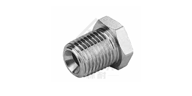 American-made cloth cone tube external thread plug
