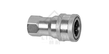 KH Close type hydraulic quick coupling(steel)(brass