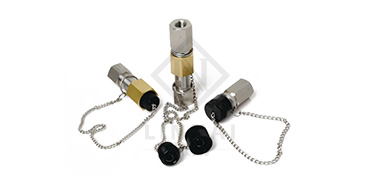 DD-1141 Thread locked type hydraulic quick coupling (stainless steel 316+brass)