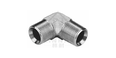 90° bent English pipe external thread 60° inner cone 
 /British cone tube external thread
