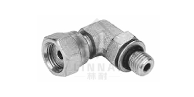 90° curved American SAE outer thread with O-ring 
 Heavy series ISO 11926-2/ORFS inner thread
