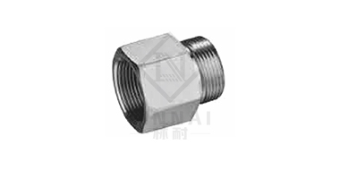 60° inner cone or hexagonal end face of British tube external thread 
 Combination pad seal/inator tube internal thread
