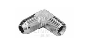 90° bending Japanese English pipe external thread 60° outer cone 
 /British cone tube external thread
