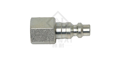 Pneumatic quick coupling (steel)