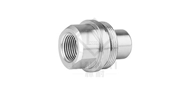 KZE-Ba Thread locked type hydraulic quick coupling(steel)