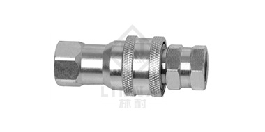 KH Close type hydraulic quick coupling(steel)(brass