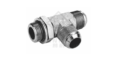 JIC external thread 74° external cone 
 /British pipe external thread O-ring main support tee
