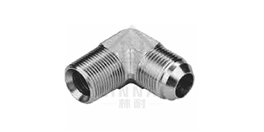 90° curved American-made JIC external thread 74° outer cone 
 /External thread of British cone tube
