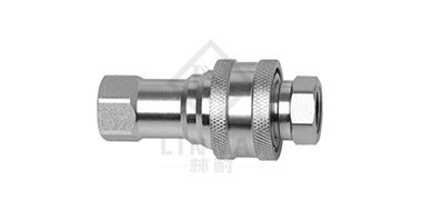 KH Close type hydraulic quick coupling(steel)(brass