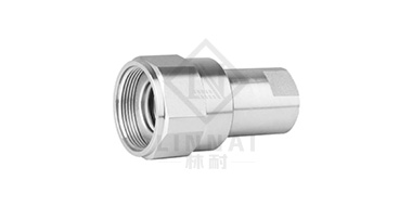KZE-Ba Thread locked type hydraulic quick coupling(steel)