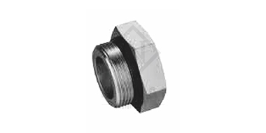 American-made SAE external thread with O-ring hexagon plug 
 Light series ISO 11926-3
